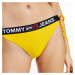 Žlutý spodní díl plavek Tommy Jeans Cheeky String Side Tie