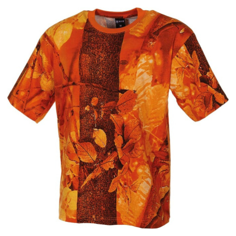 Tričko US T-Shirt lovecká camo oranžová Max Fuchs