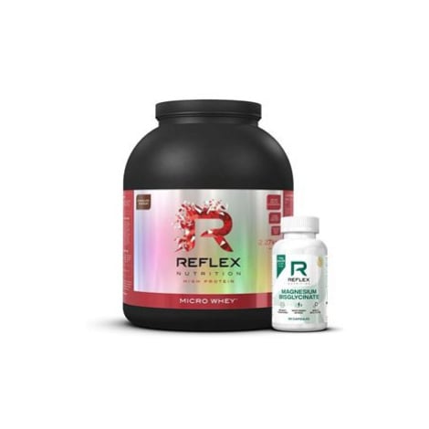 Reflex Nutrition Micro Whey 2,27kg čokoláda + Albion Magnesium 90 kapslí ZDARMA Jméno: Micro Whe