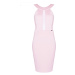 Dámské šaty M372 pink - FIGL