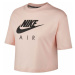 Nike NSW AIR TOP SS Dámské tričko, oranžová, velikost