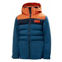 Helly Hansen CYCLONE Chlapecká lyžařská bunda, modrá, velikost