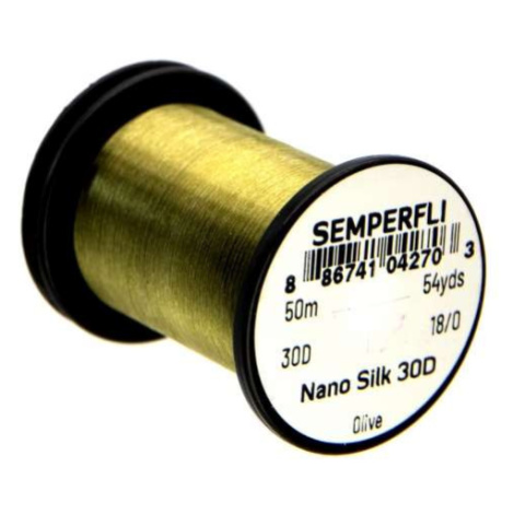 Semperfli Nit Nano Silk 30D 18/0 Olive
