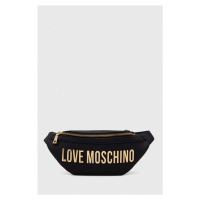 Ledvinka Love Moschino černá barva