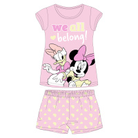Minnie Mouse licence Dívčí pyžamo Minnie Mouse 5204B339W, světle růžová Barva: Růžová světlejší
