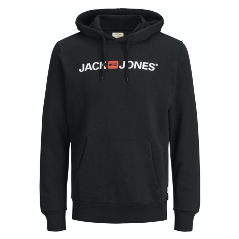 Jack&Jones Pánská mikina JJECORP Regular Fit 12137054 Black Jack & Jones