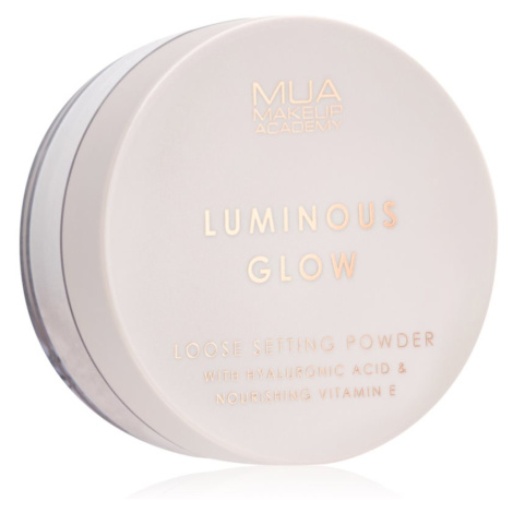 MUA Makeup Academy Luminous transparentní sypký pudr 11 g