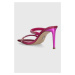 Pantofle Steve Madden Emporium-R dámské, růžová barva, na podpatku, SM11002984