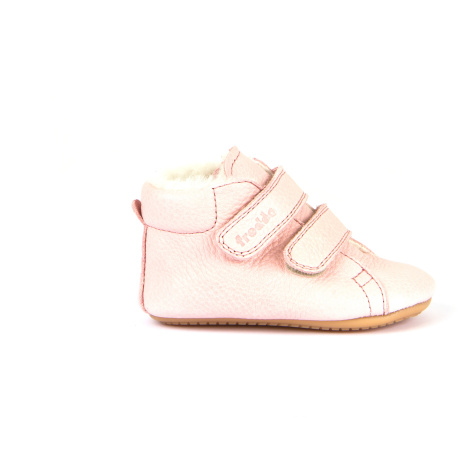 Barefoot zimní obuv Froddo - Prewalkers Sheepskin Pink