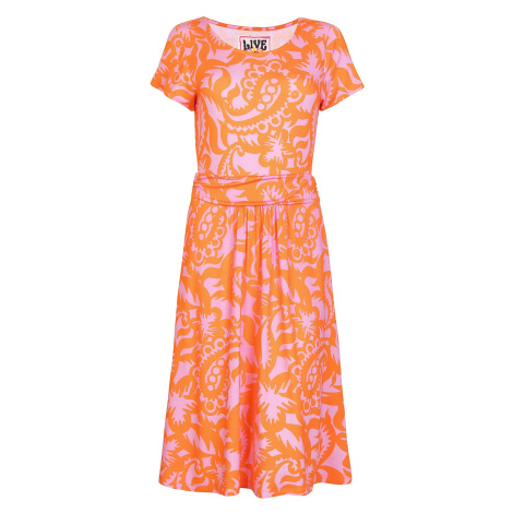 QVC LIEBLINGSSTÜCK šaty se vzorem Barva: Oranžová, Mezinárodní