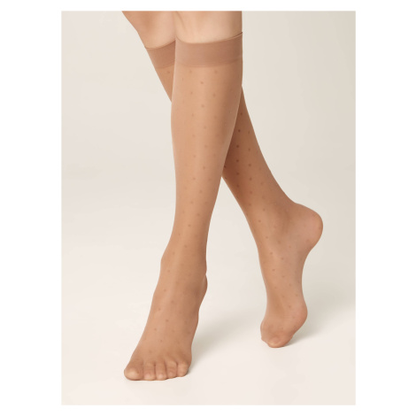 Conte Woman's Socks Euro-Package Bronz Conte of Florence