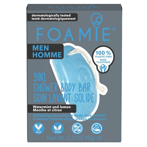 Foamie 3in1 For Men Syndet do sprchy Seas The Day