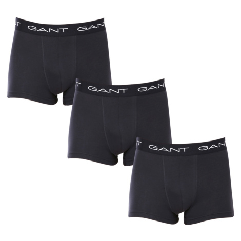 3PACK pánské boxerky Gant černé (900013003-005)