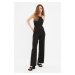 Trendyol Black Halterneck Jumpsuit