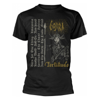 Gojira tričko, Fortitude Tracklist Organic Black, pánské