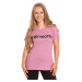 Meatfly dámské tričko Ladies MF Logo Dusty Rose | Růžová