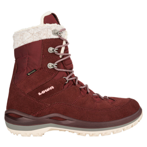 Dámské vysoké zateplené boty Lowa Calceta III GTX W's burgundy 4UK