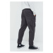 Kalhoty Abercrombie & Fitch pánské, šedá barva