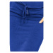 NUMOCO šaty dámské 139-3 sportovní s krátkým rukávem - modré