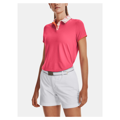 Under Armour Tričko UA Iso-Chill SS Polo-PNK - Dámské