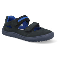 Barefoot dětské sandály Protetika - Pady denim tmavě modré