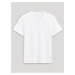 Bílé pánské basic tričko Celio Debasev
