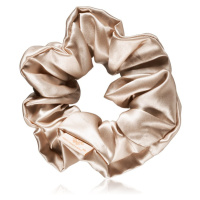 Crystallove Silk Scrunchie hedvábná gumička do vlasů Gold 1 ks