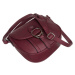 DAVID JONES VÍNOVÁ CROSSBODY KABELKA 6851-1 BORDEAUX