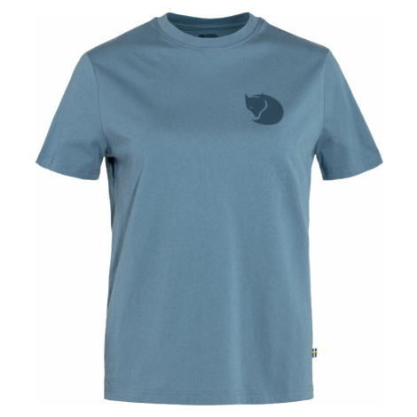 Fjällräven Fox Boxy Logo Tee W Dawn Blue Outdoorové tričko