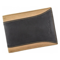 Pánská kožená peněženka Pierre Cardin Dan - černo-hnědá
