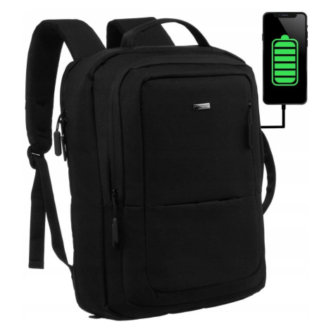 Cestovní batoh s prostorem pro notebook a USB portem Peterson