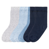 lupilu® Chlapecké ponožky s BIO bavlnou, 7 párů (šedá / modrá / navy modrá)
