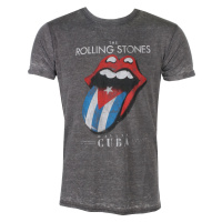 Tričko metal pánské Rolling Stones - Havana Cuba - ROCK OFF - RSBO01MC