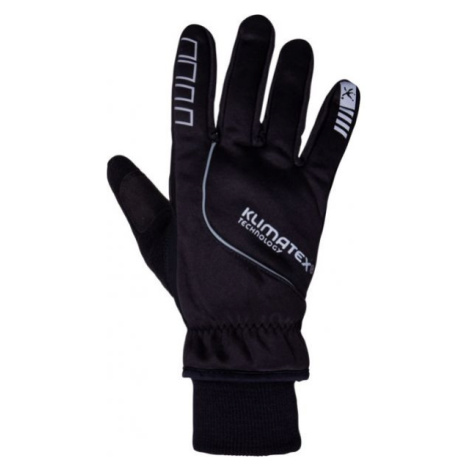 Klimatex ANYK Unisexové softshelové rukavice, černá, velikost