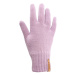 KAMA R102 pletené merino rukavice, růžová