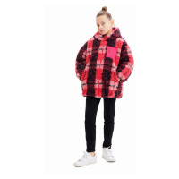 Dětská bunda Desigual 23WGEW08 JACKET růžová barva