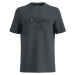s.Oliver LOGO T-NOOS Pánské tričko, tmavě šedá, velikost