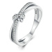 GRACE Silver Jewellery Stříbrný prsten se zirkony Caterina, stříbro 925/1000 P-SCR896/52 Stříbrn