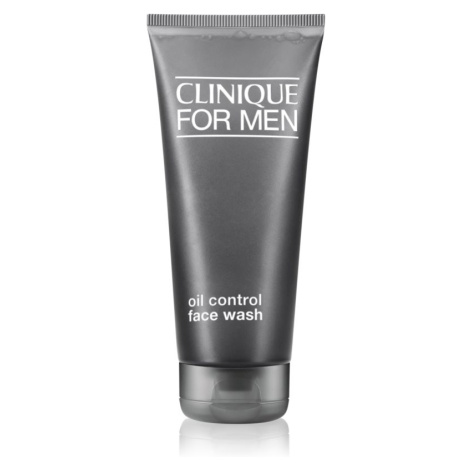 Clinique For Men™ Oil Control Face Wash čisticí gel pro normální až mastnou pleť 200 ml