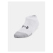Sada tří párů klučičích ponožek v bílé barvě Under Armour UA Heatgear 3pk No Show Yth