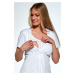 Mateřská košilka Cornette Agnes - bavlna Bílá