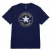 Converse CHUCK PATCH TEE Pánské triko, tmavě modrá, velikost