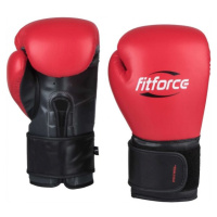 Fitforce PATROL Tréninkové boxerské rukavice, červená, velikost