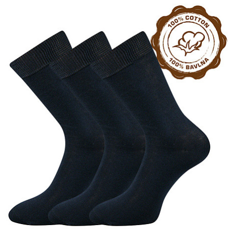 LONKA® ponožky Fany tmavě modrá 3 pár 100916