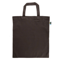 Printwear Bavlněná taška s krátkými uchy XT500N Graphite Grey -ca. Pantone 447C