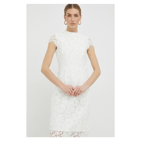 Šaty Ivy Oak bílá barva, mini IVY & OAK