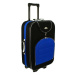 Rogal Modro-černý textilní kufr do letadla "Movement" - M (35l)