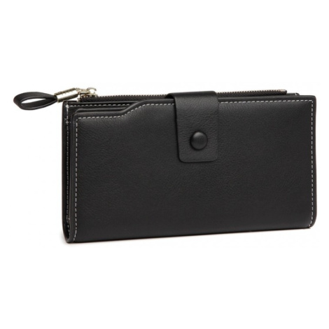 Dámská peněženka s RFID ochranou Miss Lulu Amanda - černá