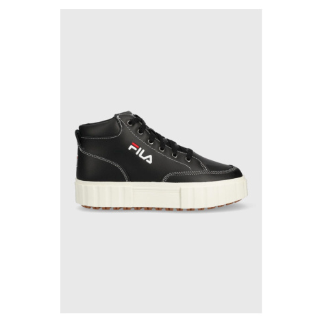 Sneakers boty Fila Sandblast černá barva | Modio.cz
