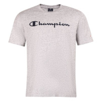 Champion CREWNECK LOGO T-SHIRT Pánské tričko, šedá, velikost